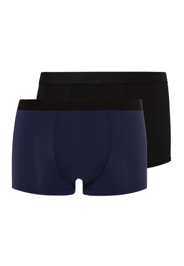 Micro Touch Boxer Brief 2-Pack | Black/Midnight Navy 731072pc-0195